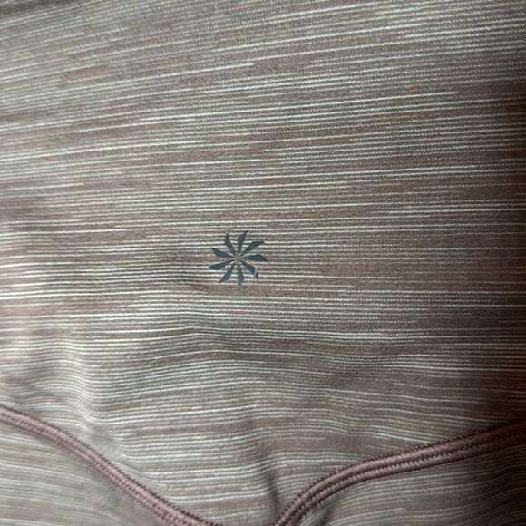 Athleta Elevation Space Dye 7/8 Leggings In Coffee House. Size Small. - Picture 7 of 11